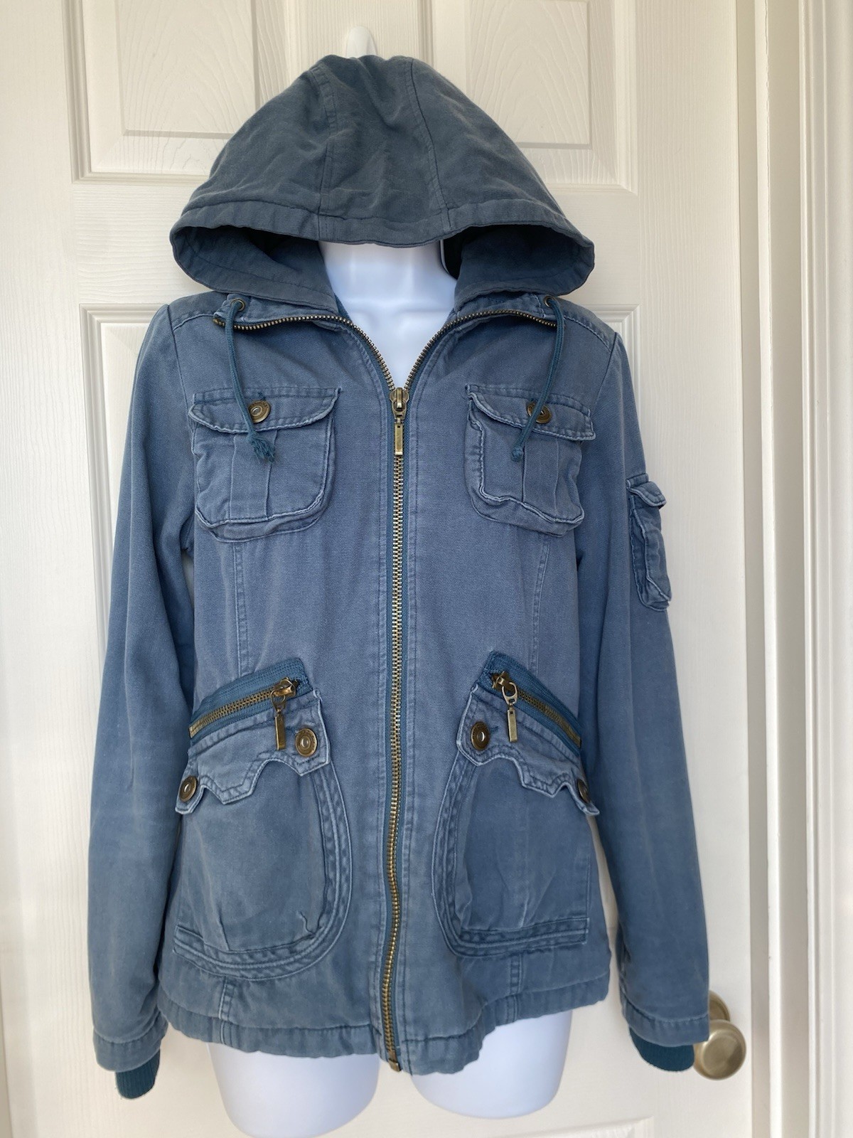 Twilight Bella Swan Jacket Jack by BB Dakota Size M Blue Vintage ASO RARE