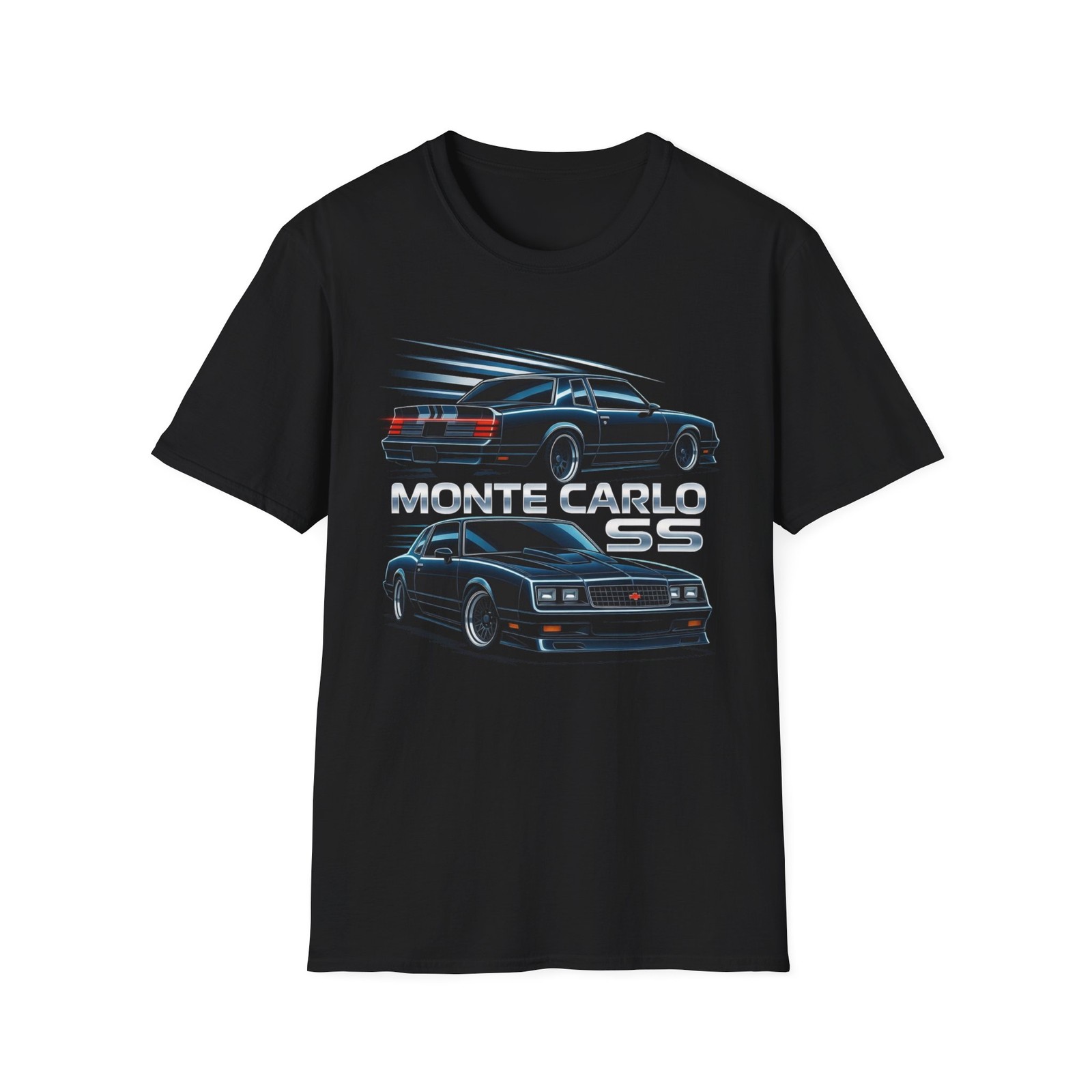 1985 Monte Carlo SS Muscle Car Shirt Retro 80s Car Graphic Tee