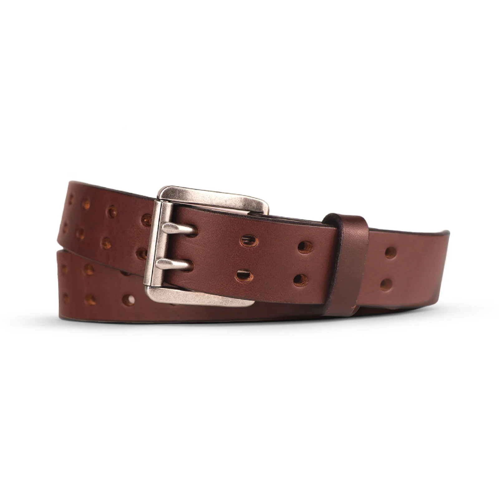 Holey Bull Double Prong EDC BullBelt, Black or Brown