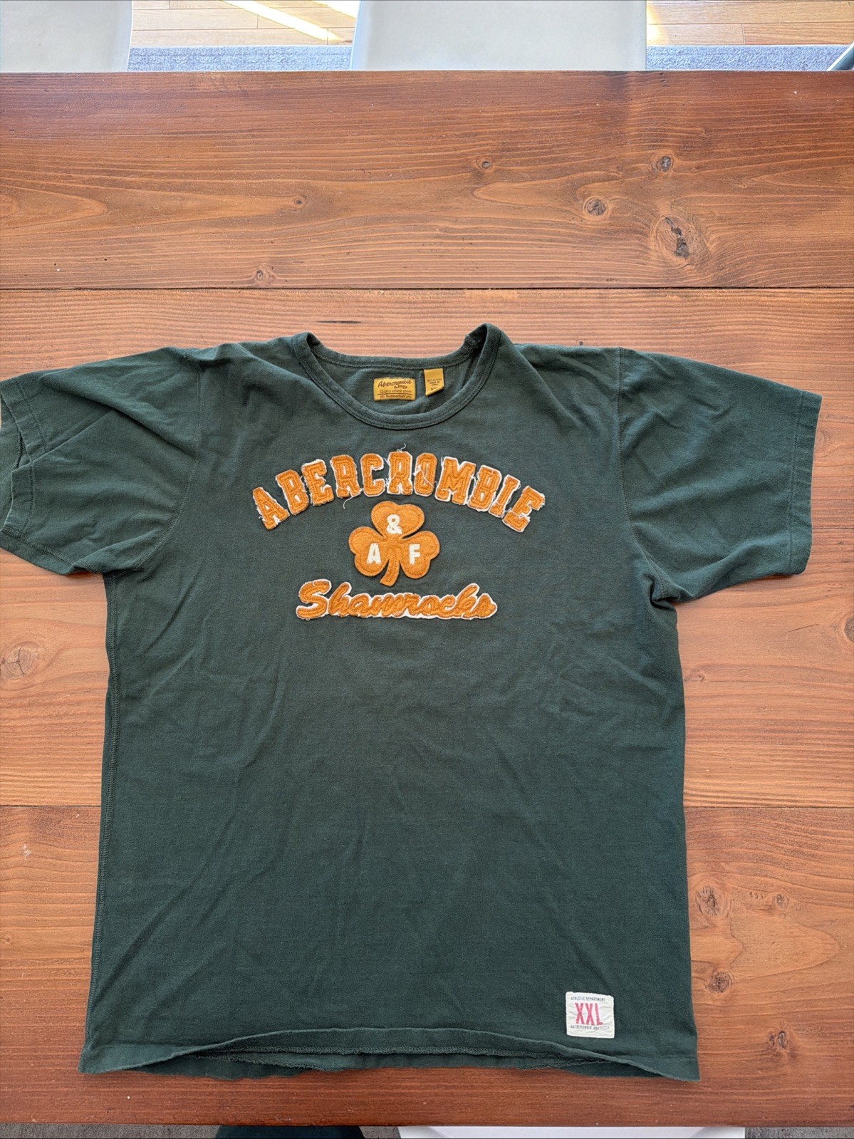 Abercrombie And fitch Vintage Y2K Irish Shirt Shamrock