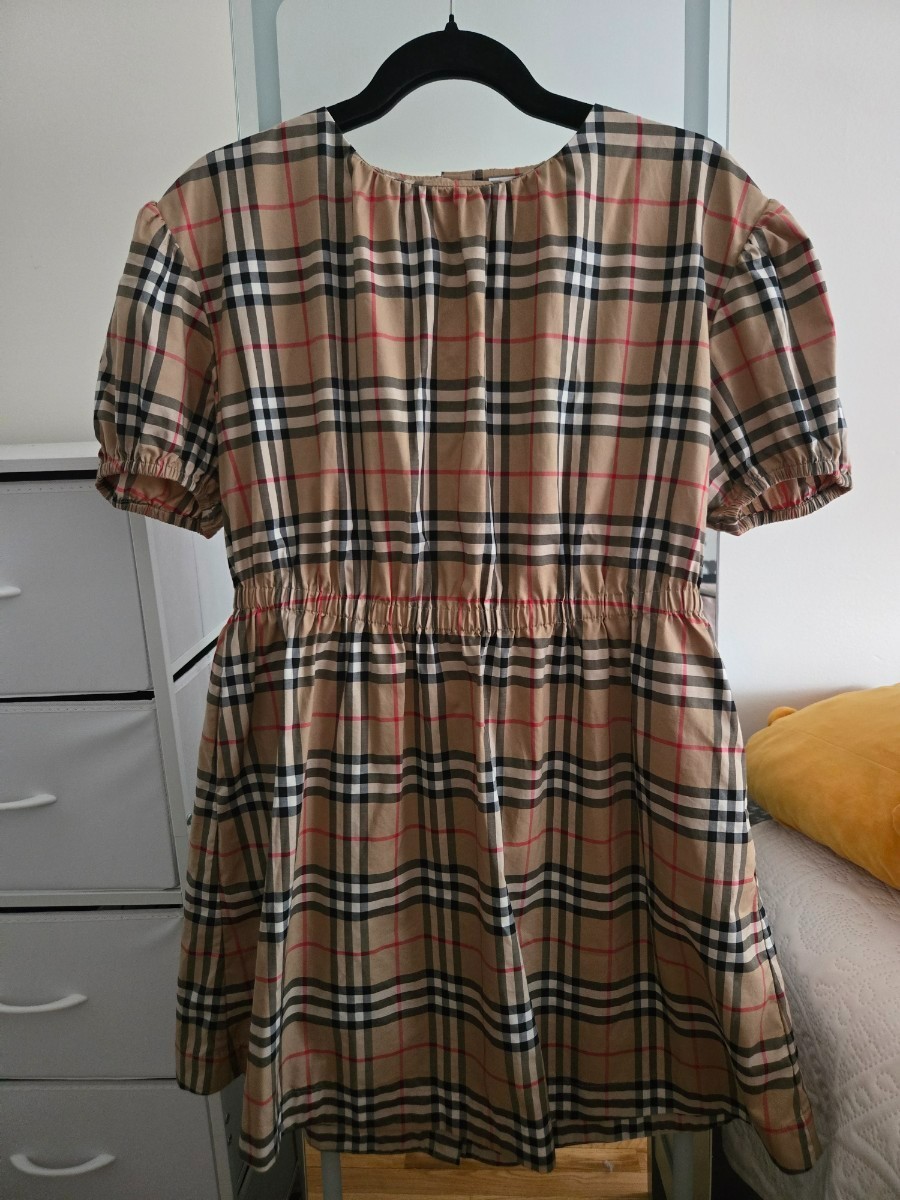 burberry kids dress 14y