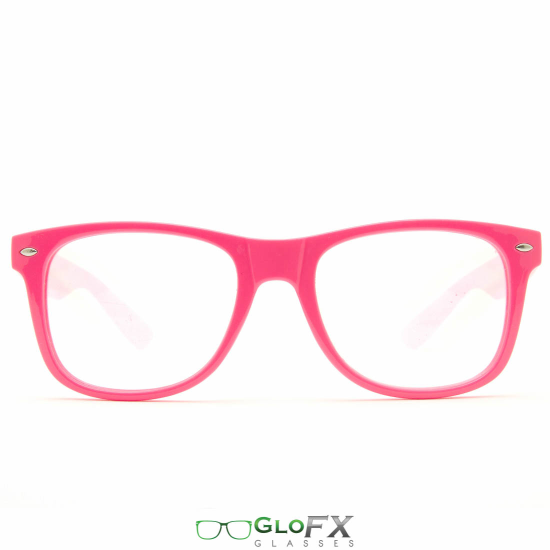 GloFX Ultimate Diffraction Glasses - Pink Sexy Ladies Eye Wear Rave EDM Stompy