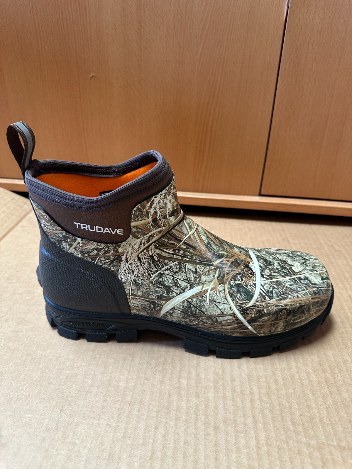 Men\'s Mossy Oak Country Size 13 Ankle Deck Boot