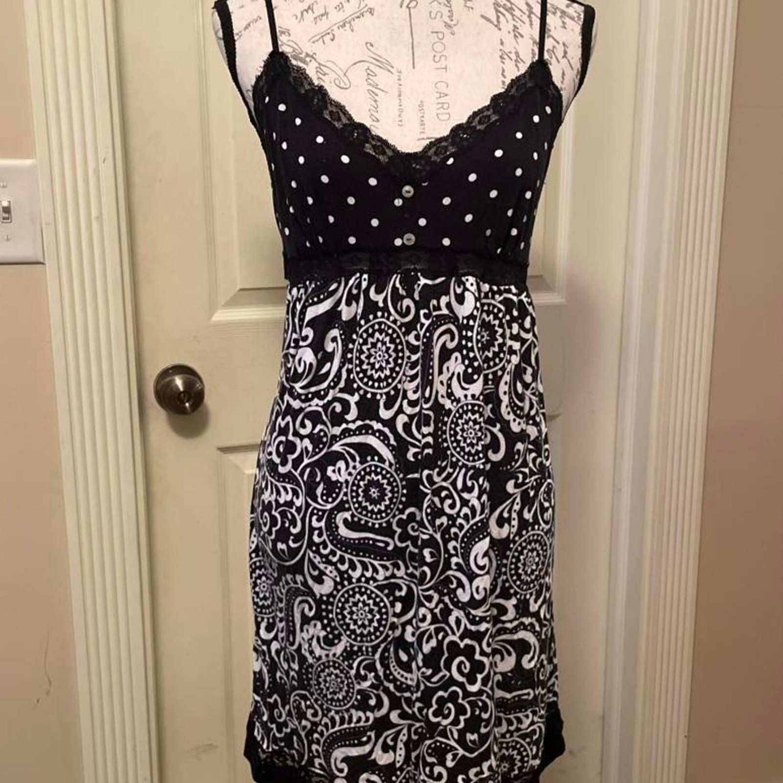 Betsey-johnson Women\'s Black and White Dress
