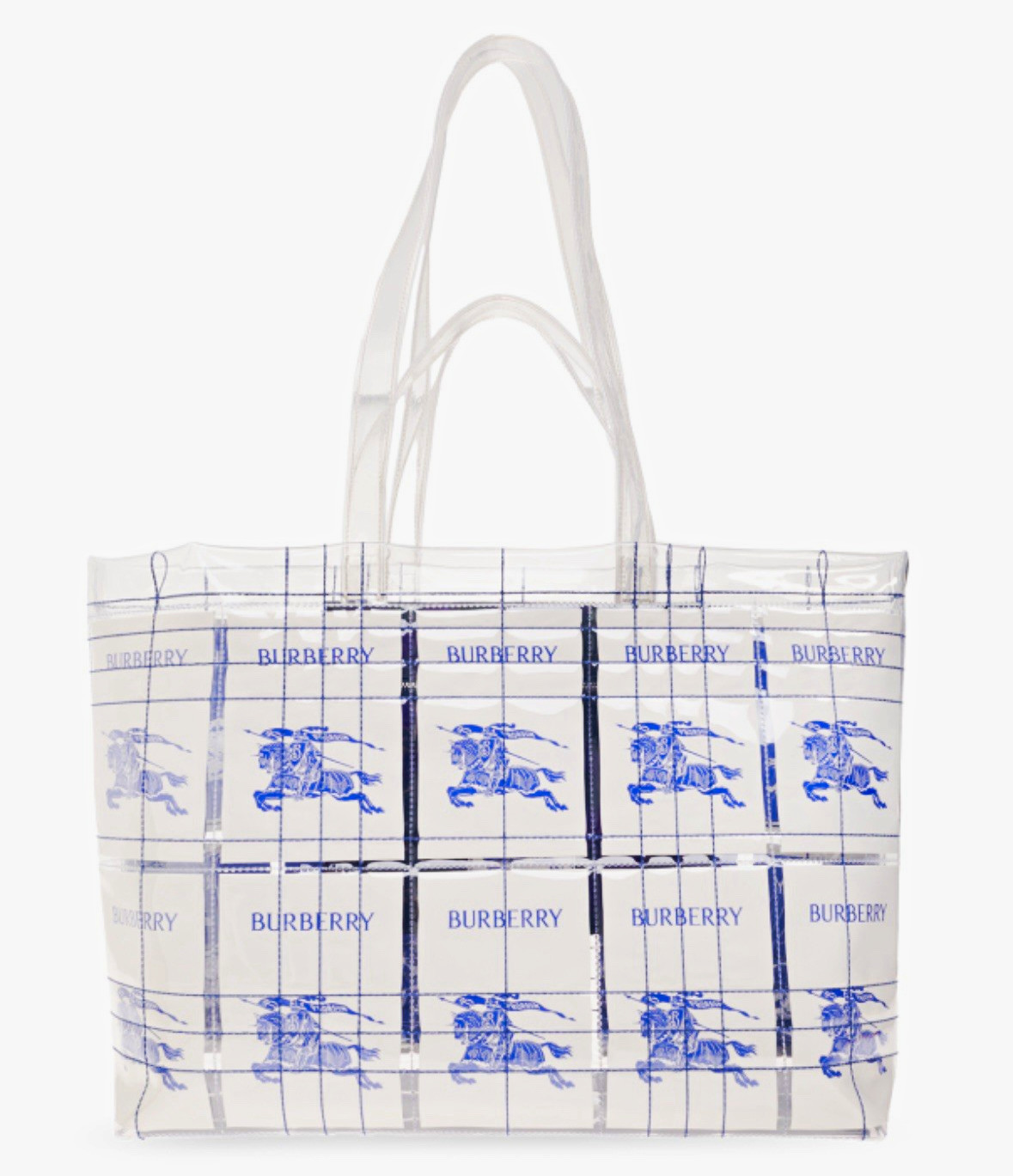 BURBERRY \'EKD Label\' shopper bag
