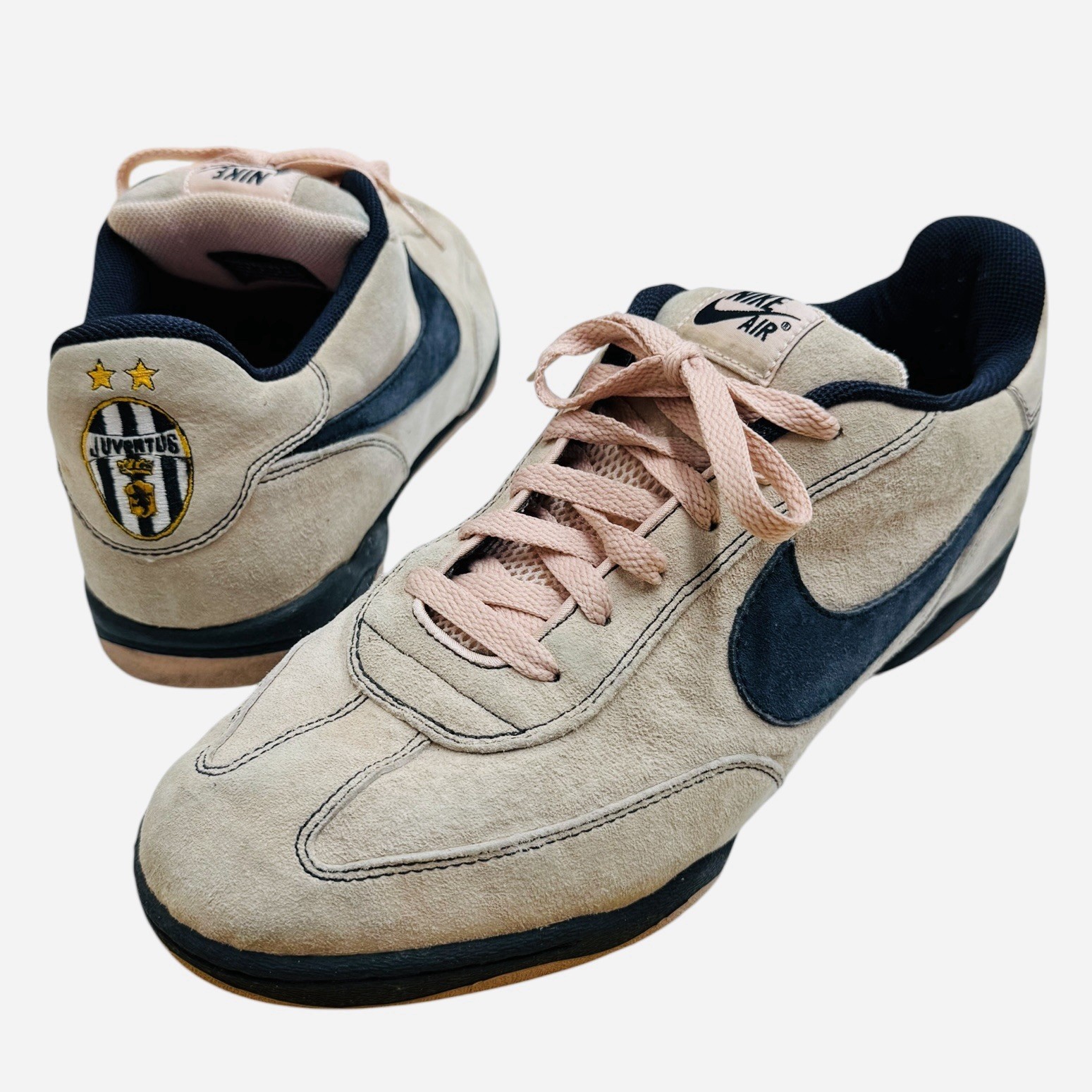 RARE 2004 Nike SB Air Zoom FC Juventus Sneakers Pink 308173-642 • Size 11.5 US