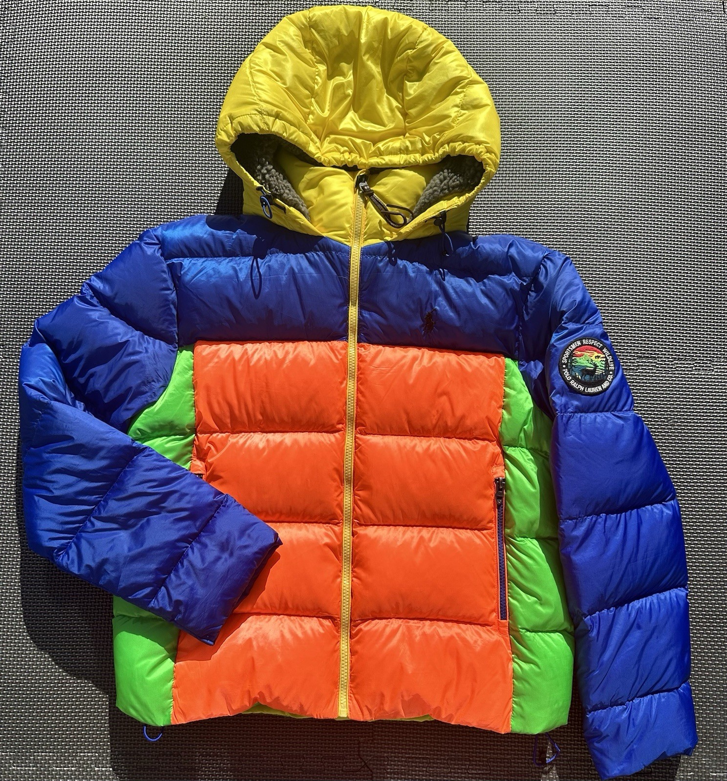 Polo sport Ralph Lauren Sportsmen Respect Wildlife puffer Jacket men MEDIUM