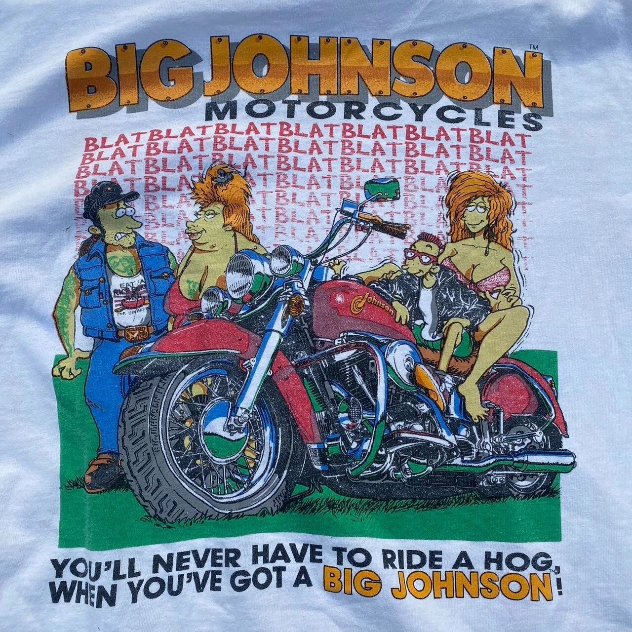 Big Johnson Shirt Funny Short Sleeve White Short Sleeve Unisex Shirt Men Women