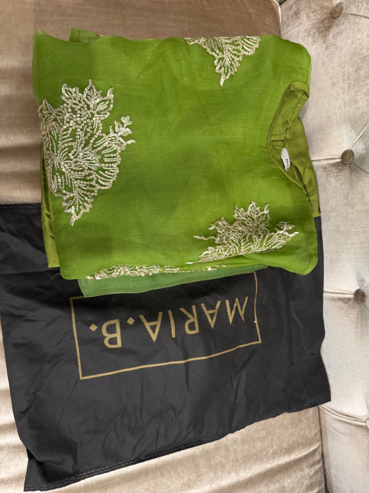 maria b Green shalwar kameez