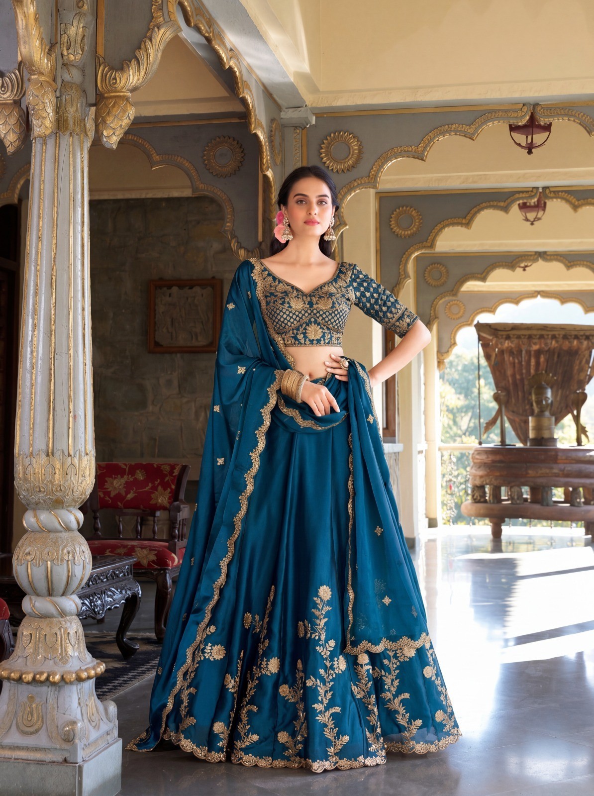Party Lehnga choli Indian Designer Bollywood lehenga wear wedding ethnic brida