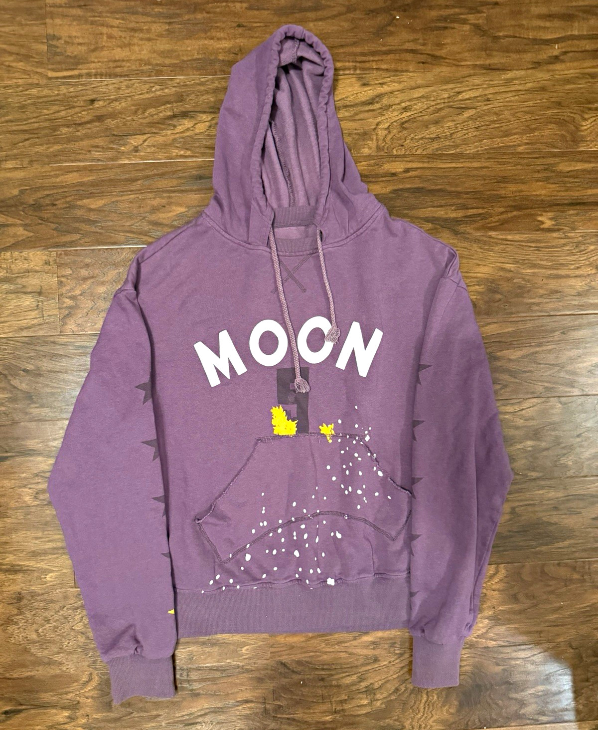 Purple John Mayer Moon Japanese Style Hoodie