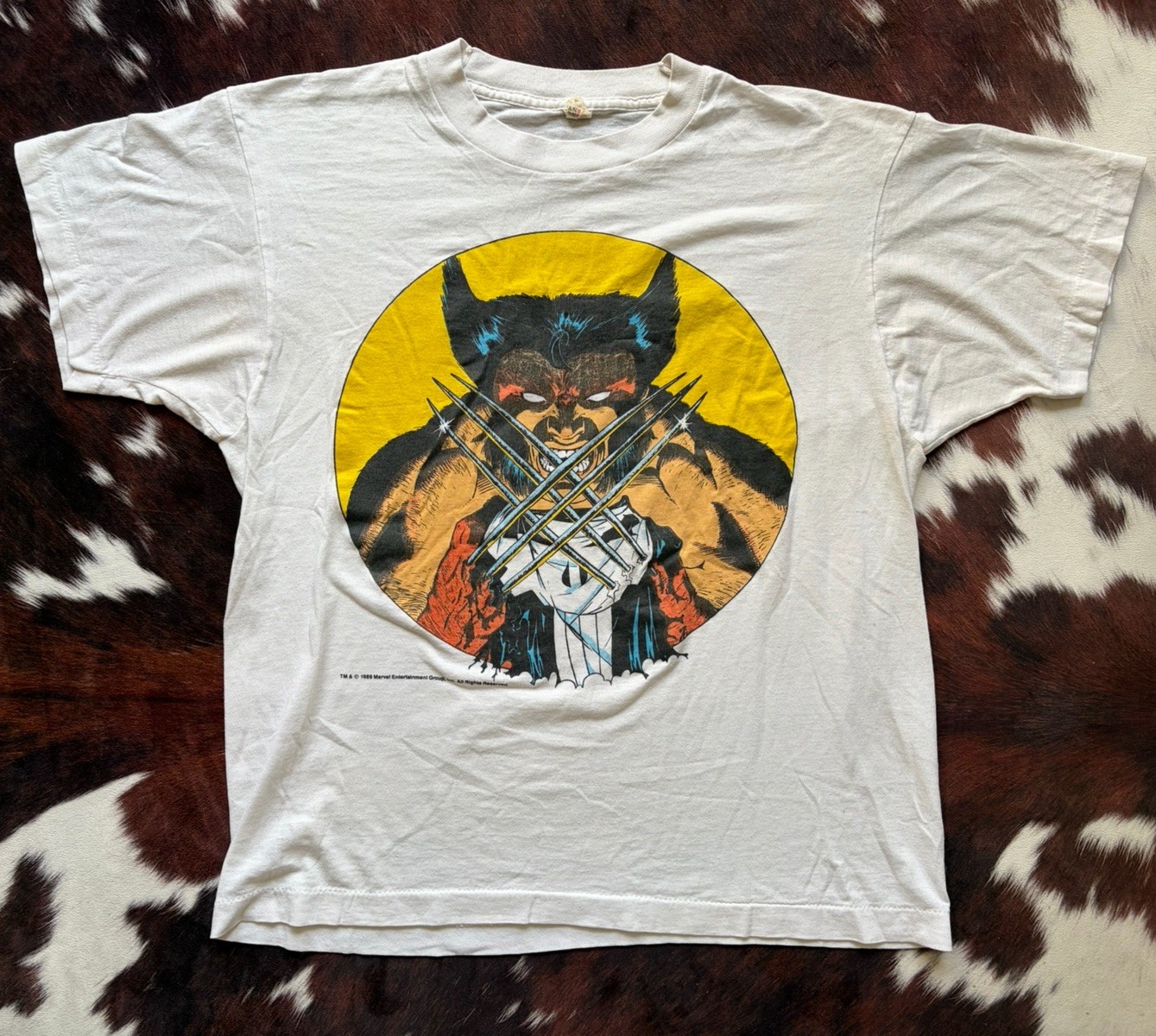 1989 Vintage Wolverine ScreenStars Tee