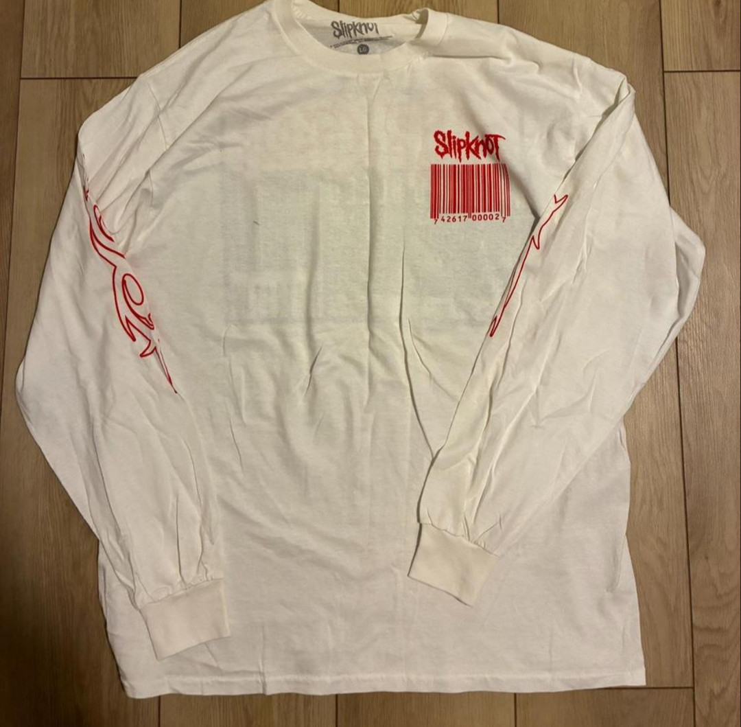 Slipknot Shirt Wait Bleed People= Barcode Long Sleeve XL Corey Taylor tech n9ne
