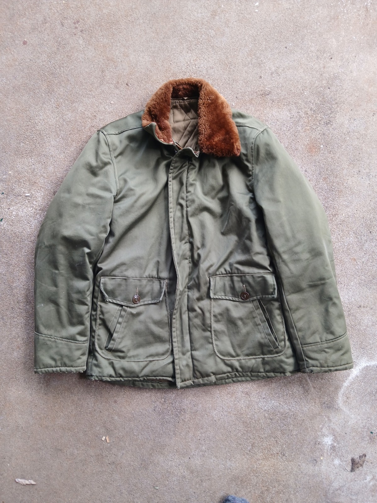 Vintage 50s/60s CIVILIAN B-9 BOMBER JACKET Size M Flight Jacket