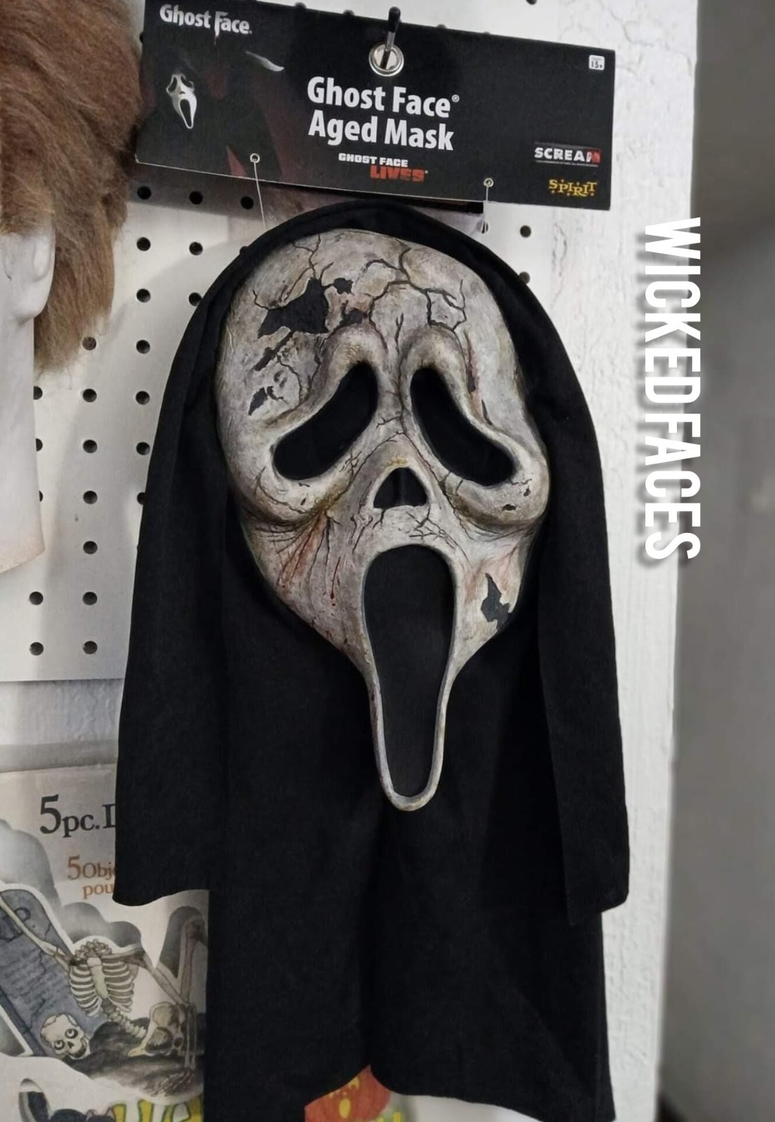 SCREAM 6 GhostFace Aged Mask Rehaul 