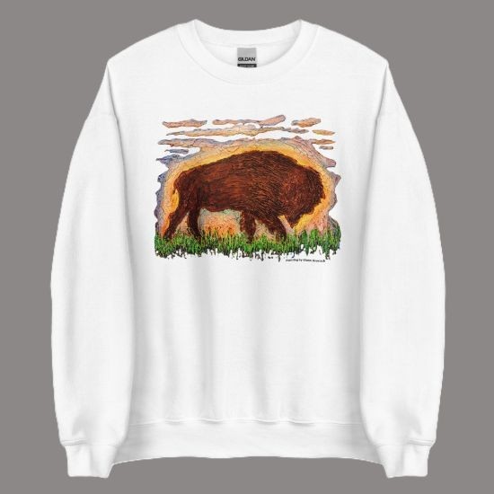 Orginal Painting print on Sweatshirt 