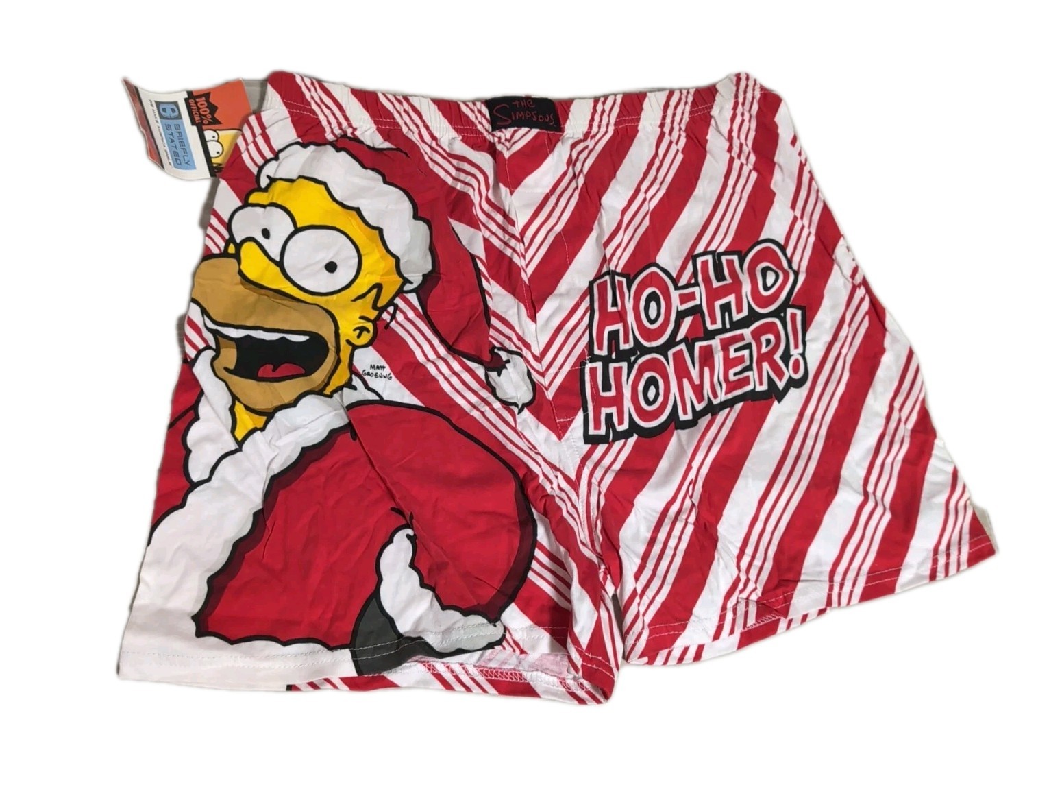 Happy Boxer Simpsons christmas Homer boxer briefs size small