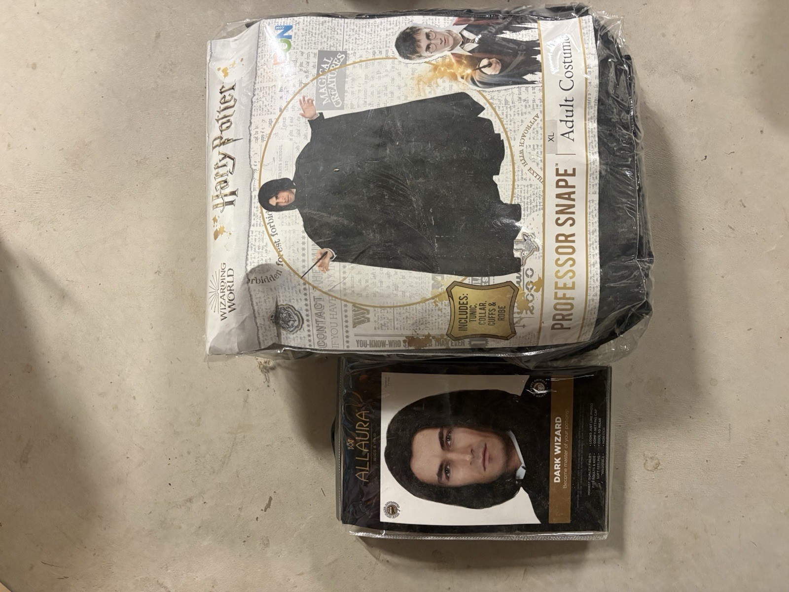 Harry Potter Professor Snape Costume With Wig