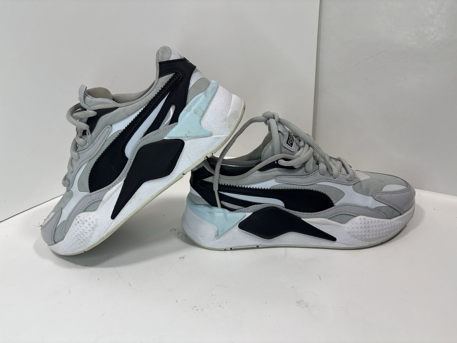 Puma RS-X 3 Puzzle Limestone Mens Cross Trainer Fashion Sneaker Sz 11.5 Shoe