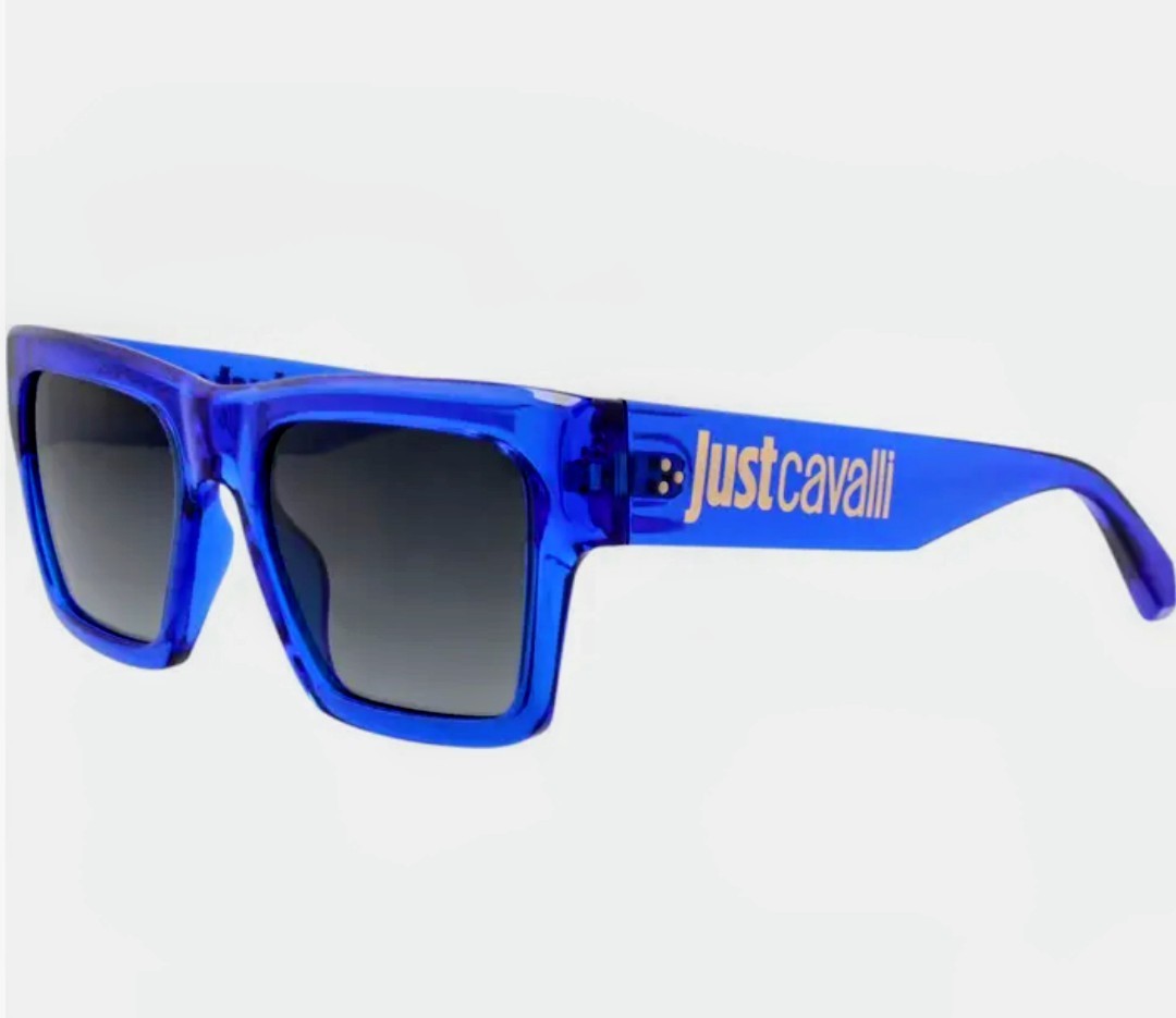 Just Cavalli SJC038 Blue 54/19/145 UNISEX Sunglasses with case