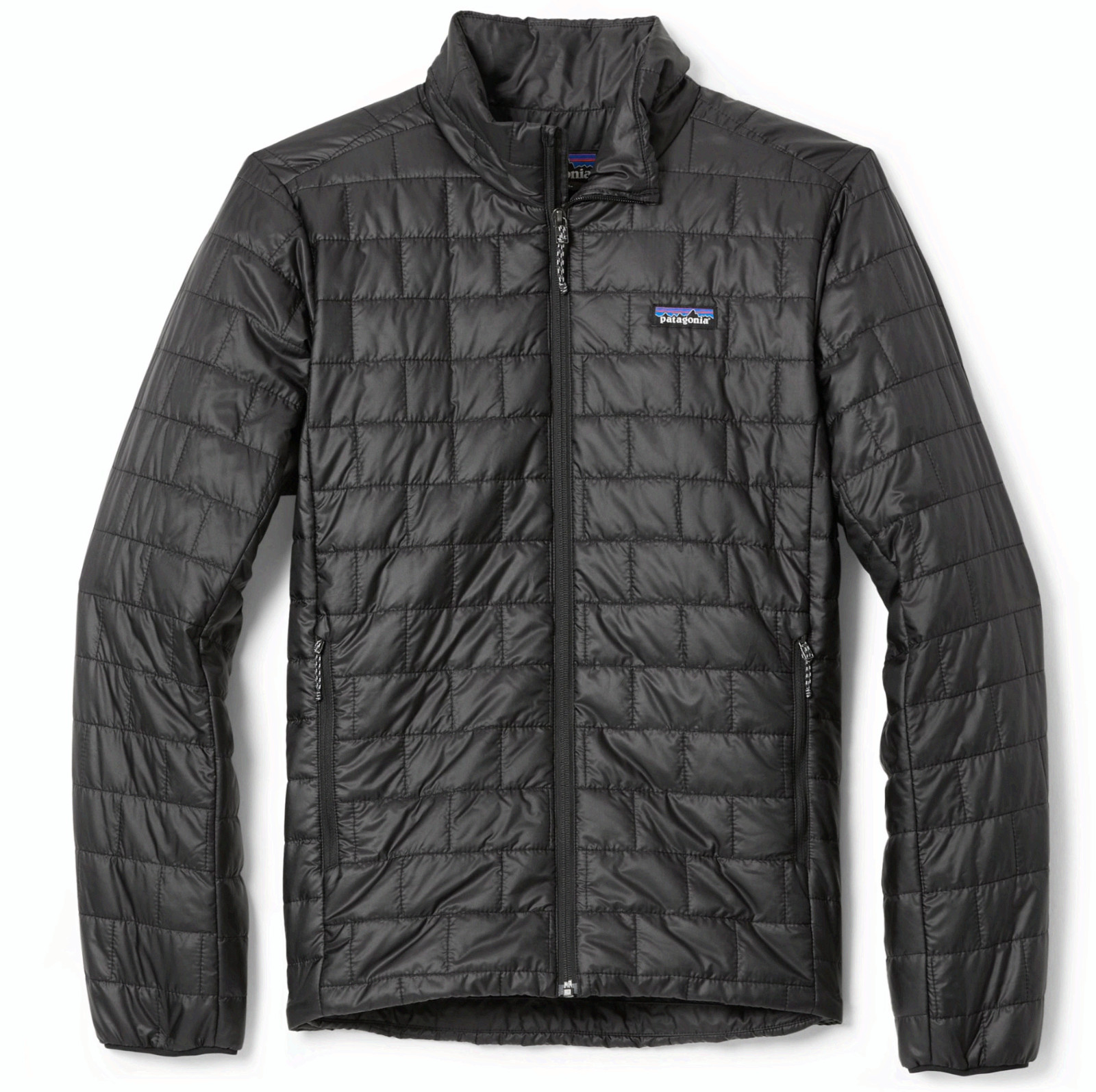 Patagonia Mens Nano Puff Insulated Jacket Black Lightweight Packable Puffer Coat