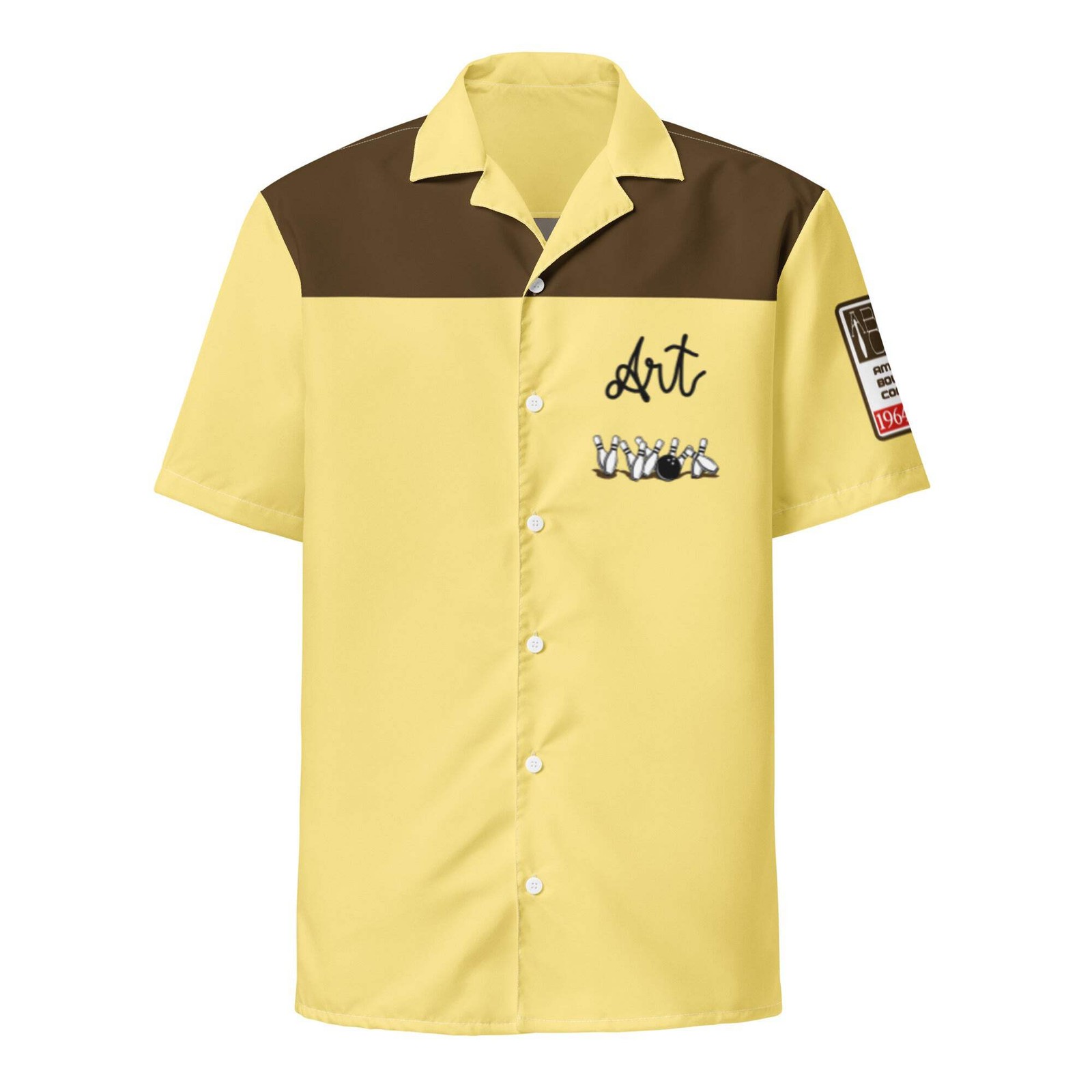 The Dude\'s \'The Big Lebowski\' Movie Button-Down Bowling Shirt