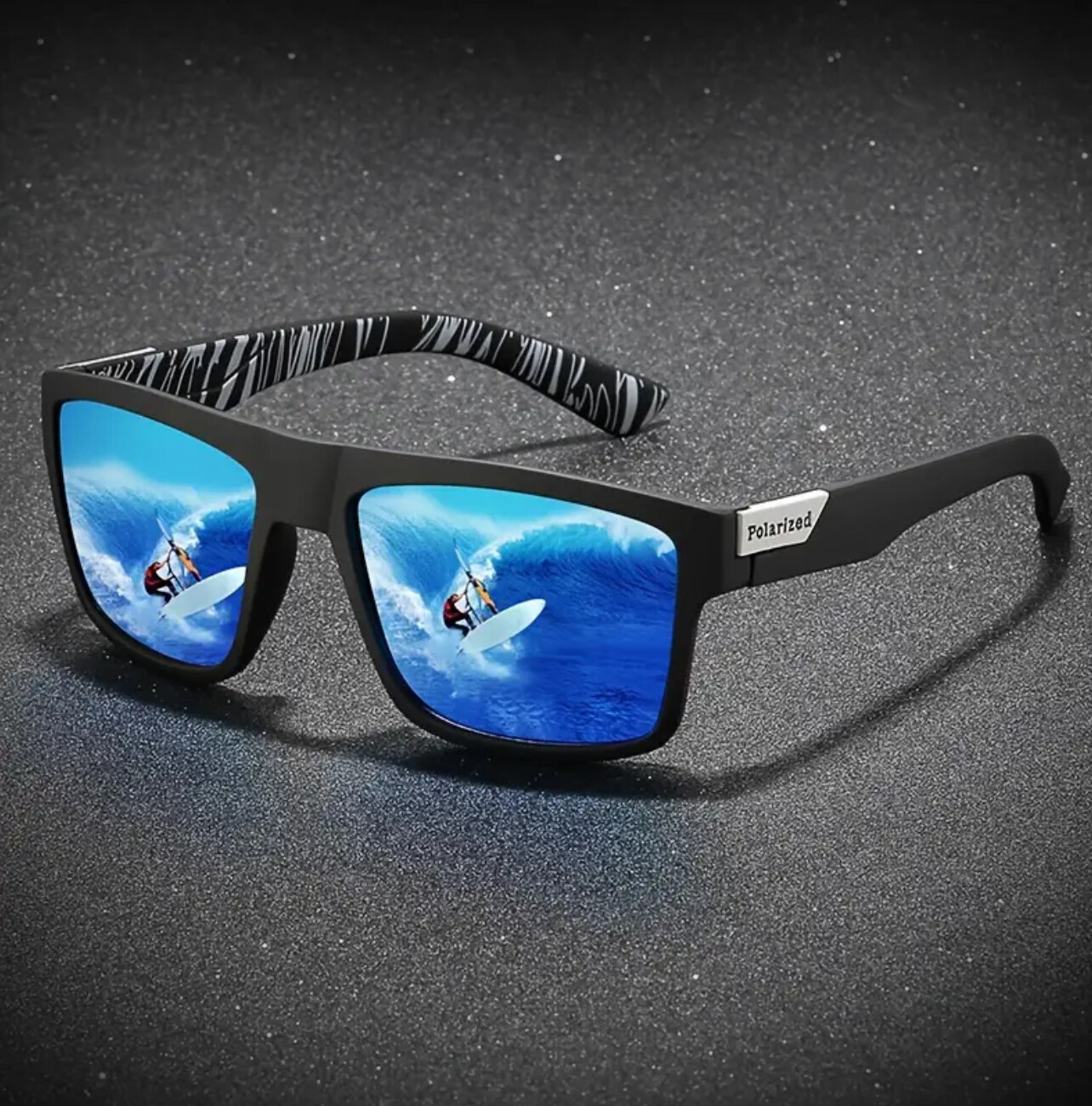 Gafas De Sol Lentes Polarizadas Para Hombres Nuevo Men Sport Sunglasses Square