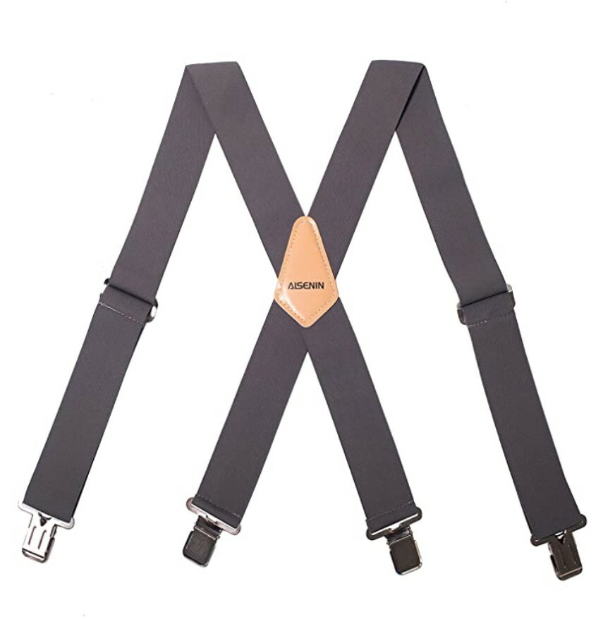 2 Inch Work Suspenders Mens Industrial Strength Suspenders for Men Heavy Duty 