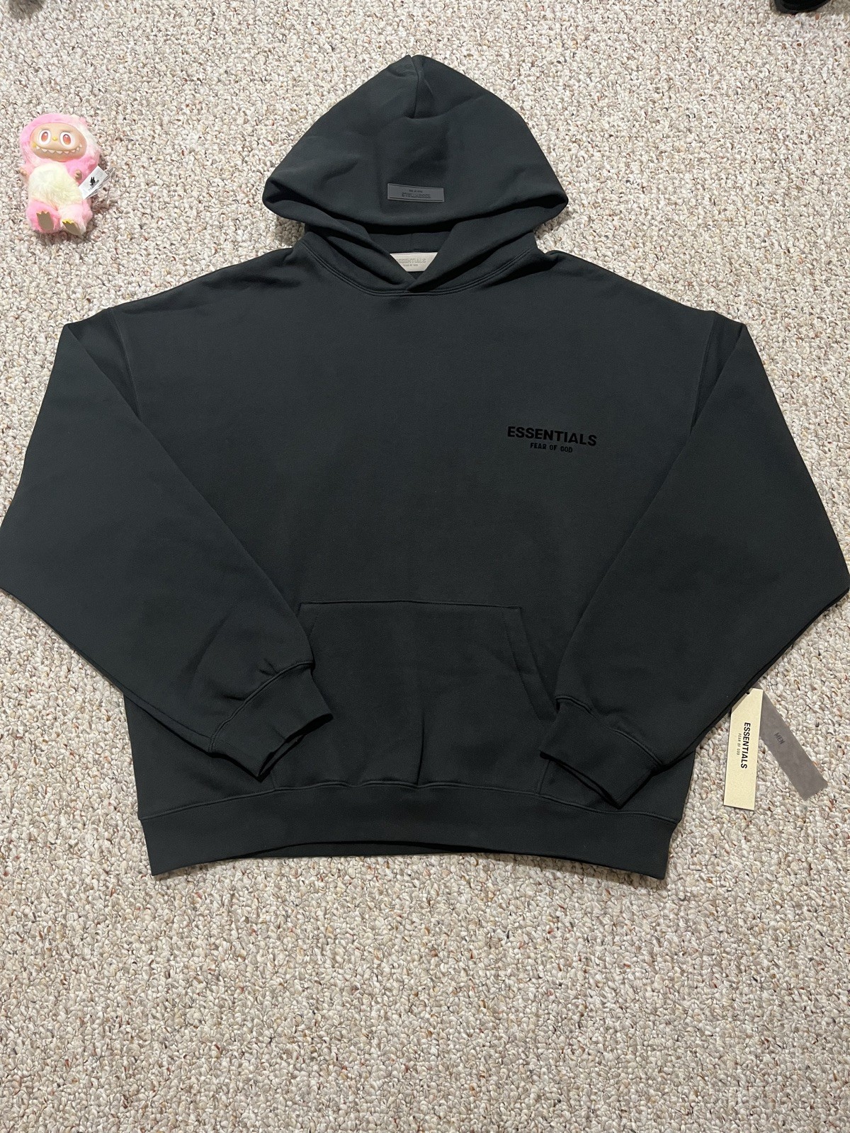 Essentials black stretch limo hoodie  Size M BRAND NEW 100% authentic