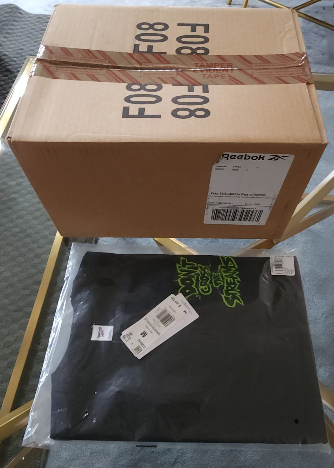 Reebok Ghost Smashers 2020 Ghostbusters US 12 w/promo shirt SEALED IN SHIPPER