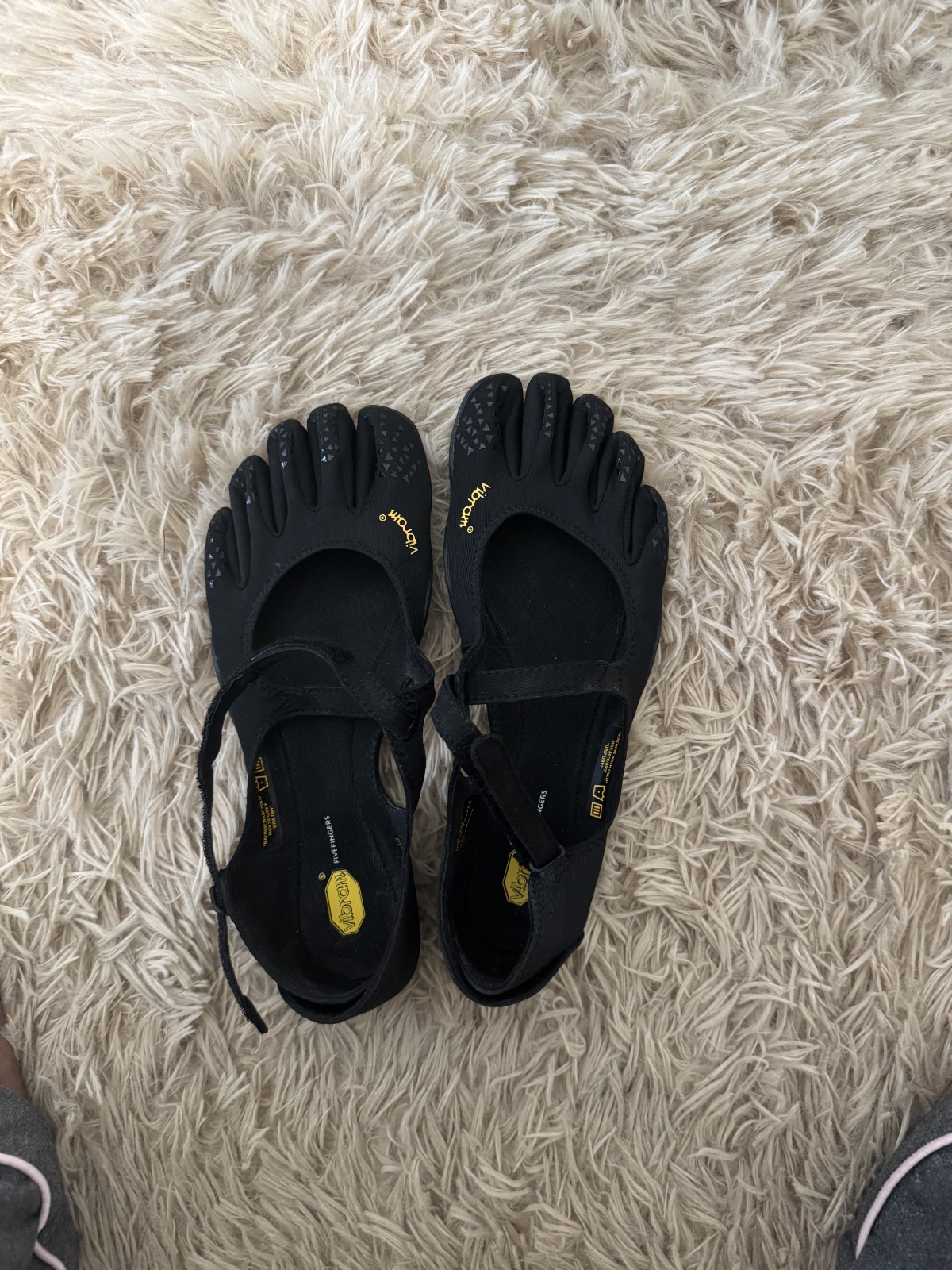 vibram five fingers v soul black sz 39