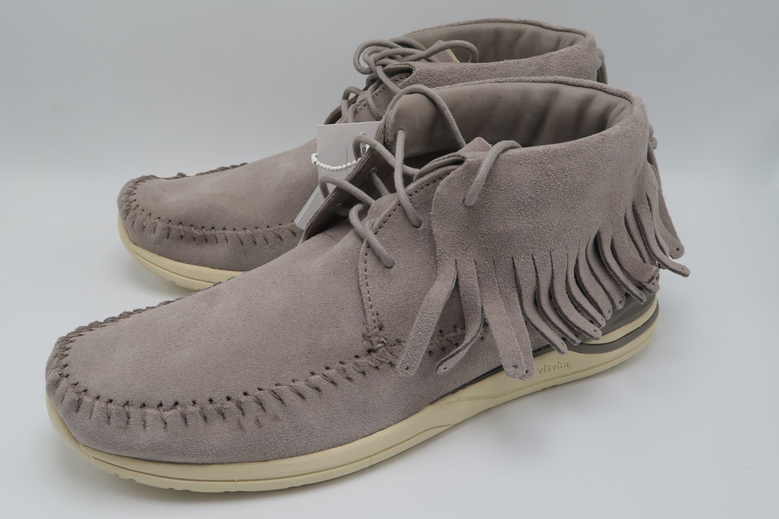 VISVIM FBT SHAMAN-FOLK GREY 121102002005 size 11 new