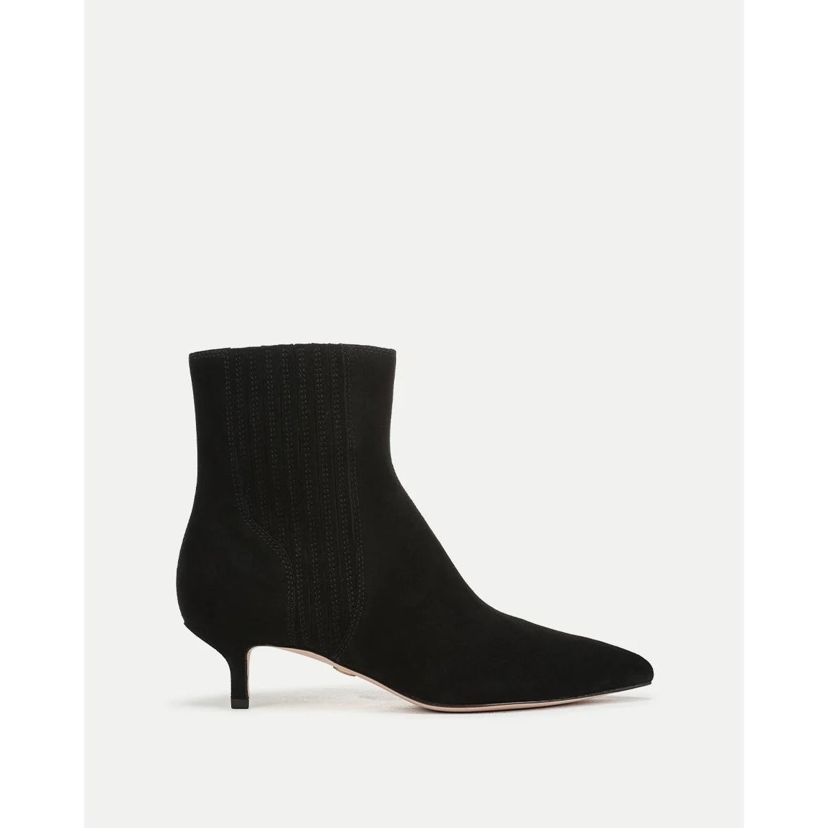 Veronica Beard Lisa Kitten Heel Ankle Booties Black / NWT & In Box/$595 in Store