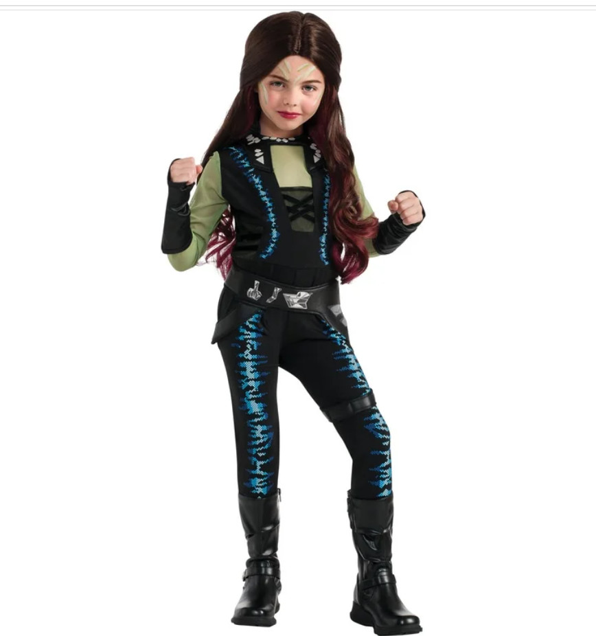 Guardians of the Galaxy Gamora Costume Girls