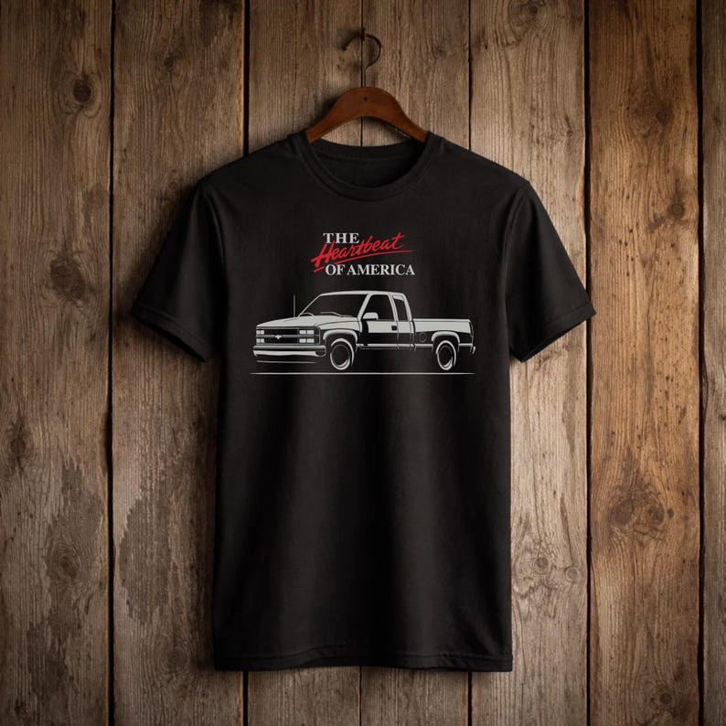 1997 Chevy Silverado Tee, Retro Pickup Shirt, Classic Truck Lover Gift