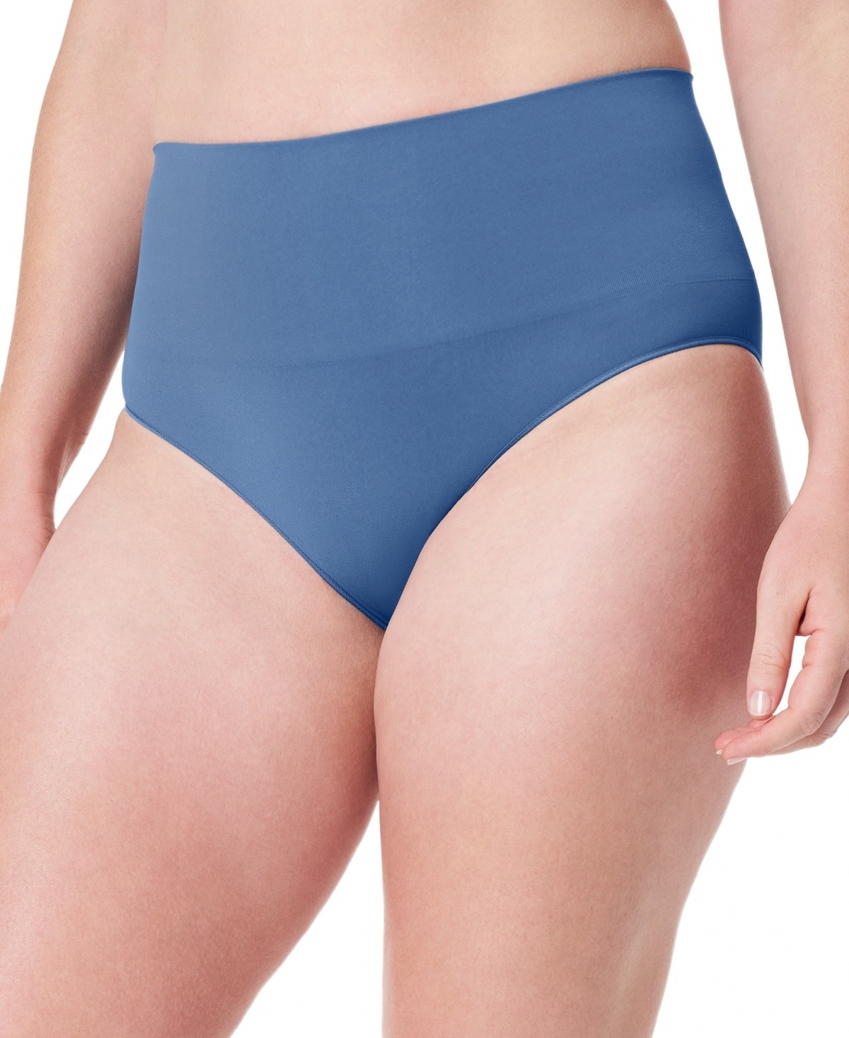 SPANX Womens Seamless Shaping Brief Indigo Haze S