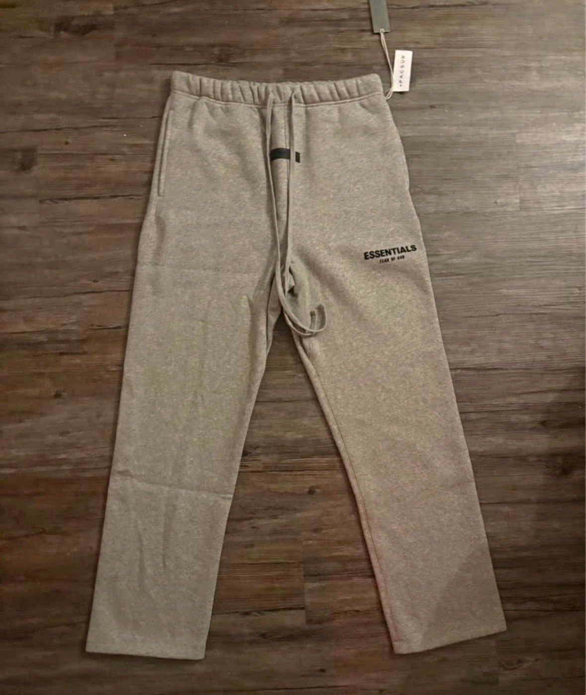 Essentials Fear of God Essentials Men’s L Gray Fleece Sweatpants Drawstring