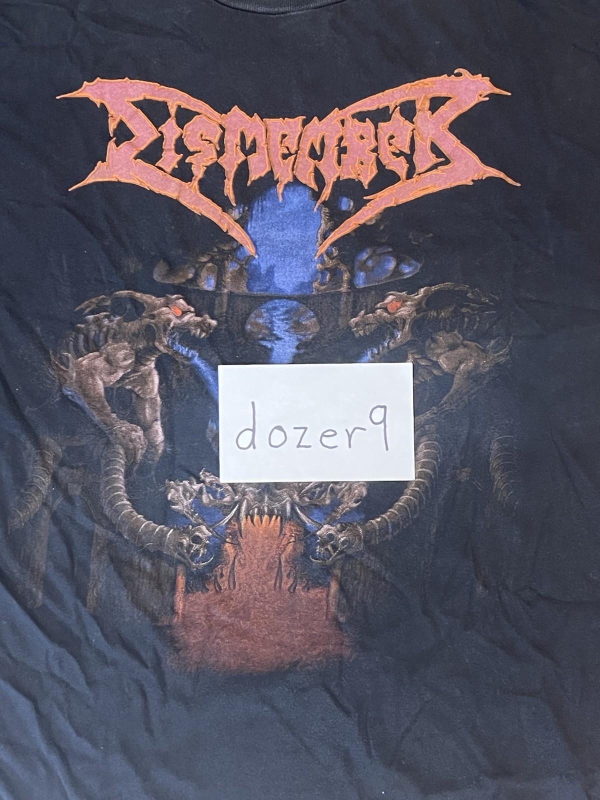 Dismember Like An Overflowing Stream Vintage Tour  Shirt XL