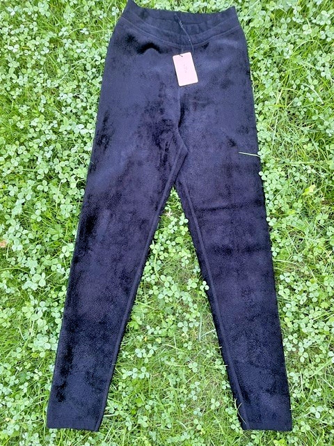 NWT Alaïa High-rise velvet leggings RPR 2000USD