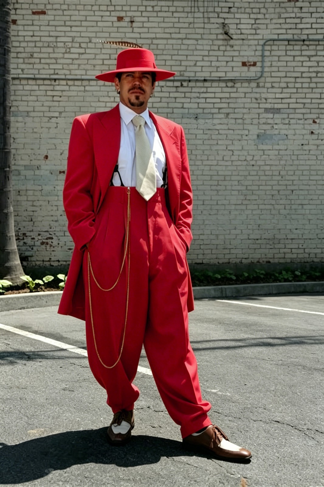 British Men's Zoot Suit Peak Lapel Wedding Tuxedo Party Prom Long Coat Pant 2pcs