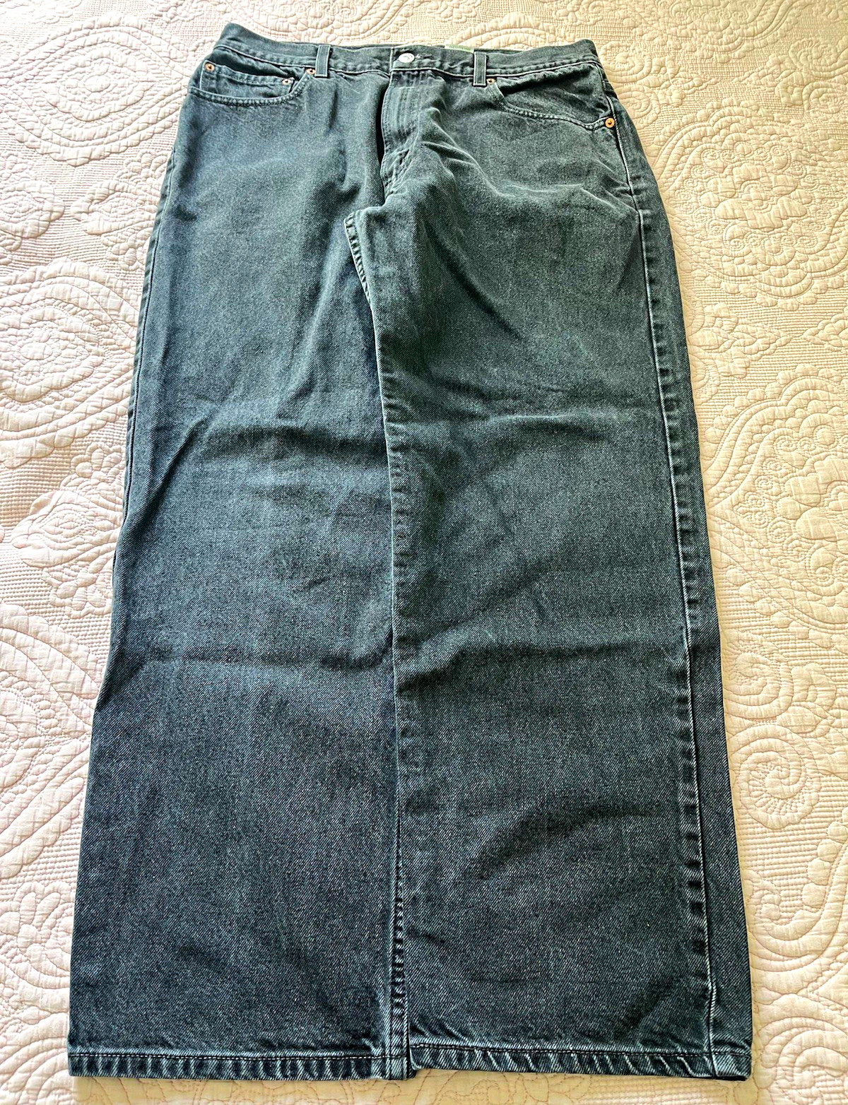 Levi\'s 550 Relaxed Fit Jeans Faded Black Men’s 36x30