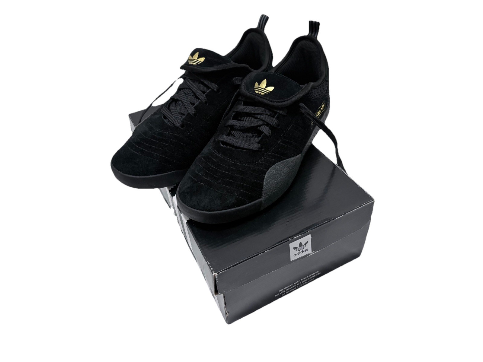 Adidas 3ST.003 Triple Black Skateboarding Shoes Sneakers Size US 8