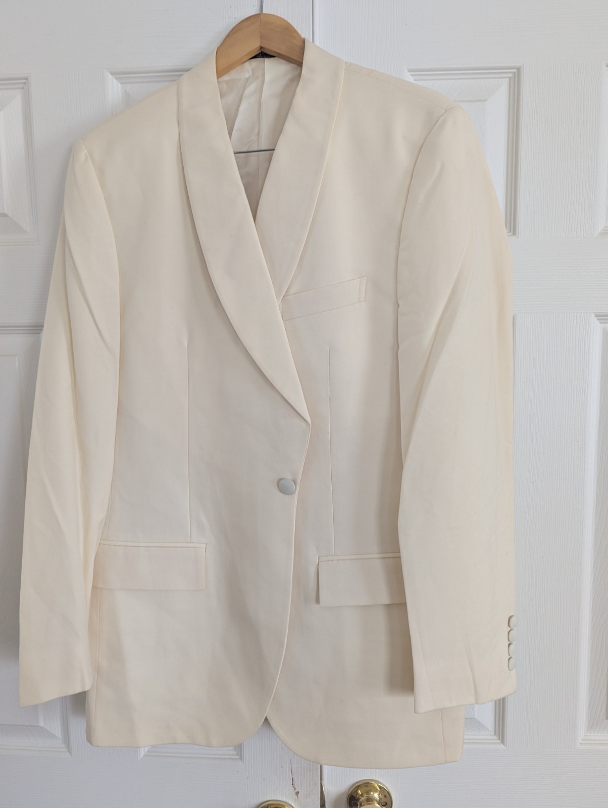 Vintage Ralph Lauren Extrafine Virgin Wool  Formal Jacket, Size 42L