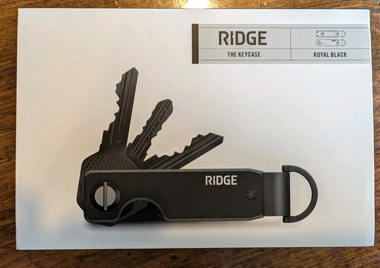 Ridge The Keycase ROYAL BLACK AUKAI200100