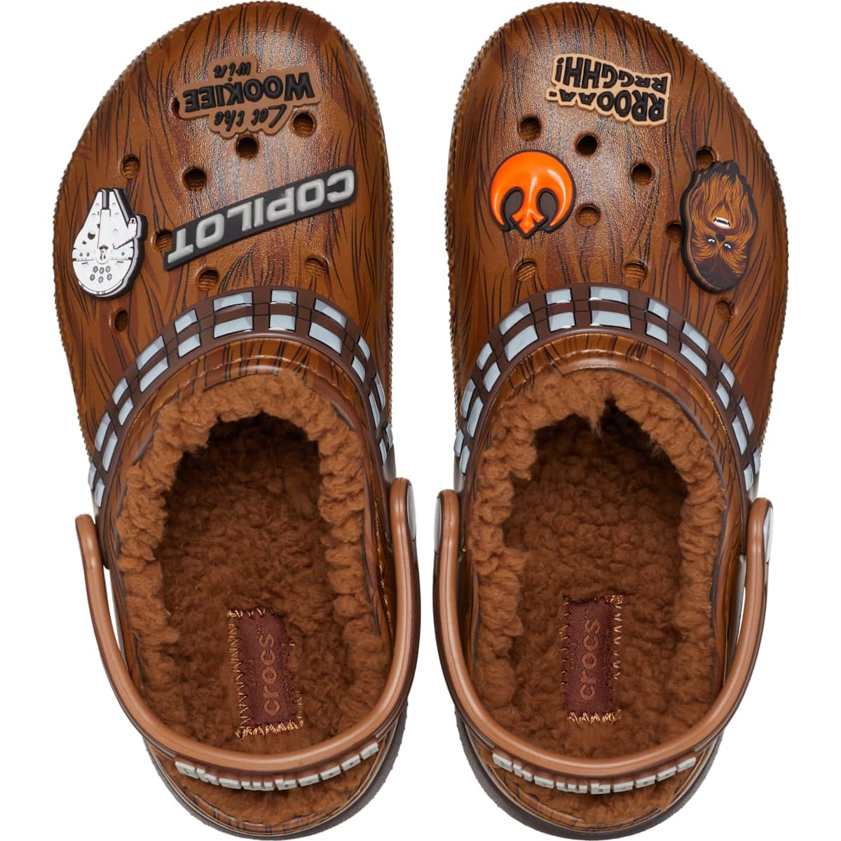 Crocs Kids Star Wars Chewbacca Classic Lined Clog Slippers