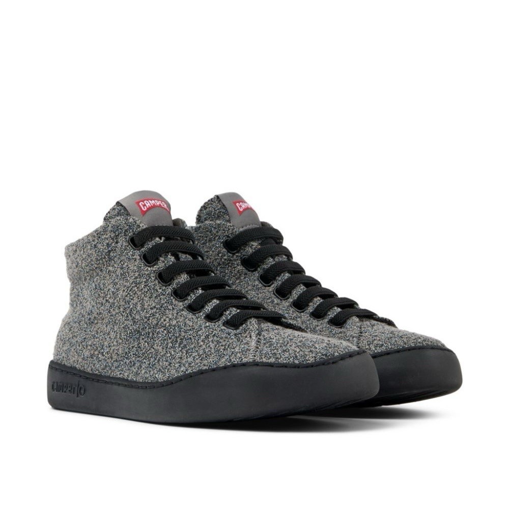 Camper Men’s Peu Touring High Top Sneakers Gray 46 (12 US)