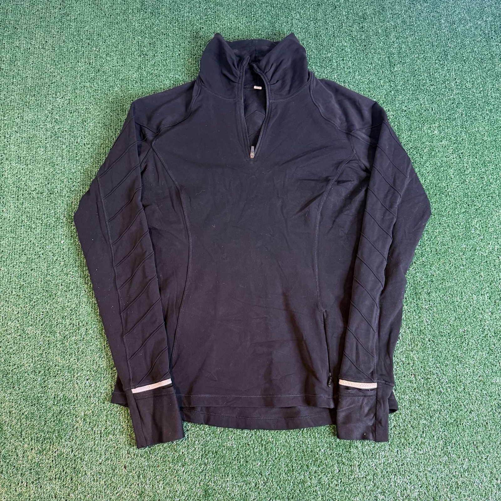 Lululemon Black 1/2 Zip Pullover
