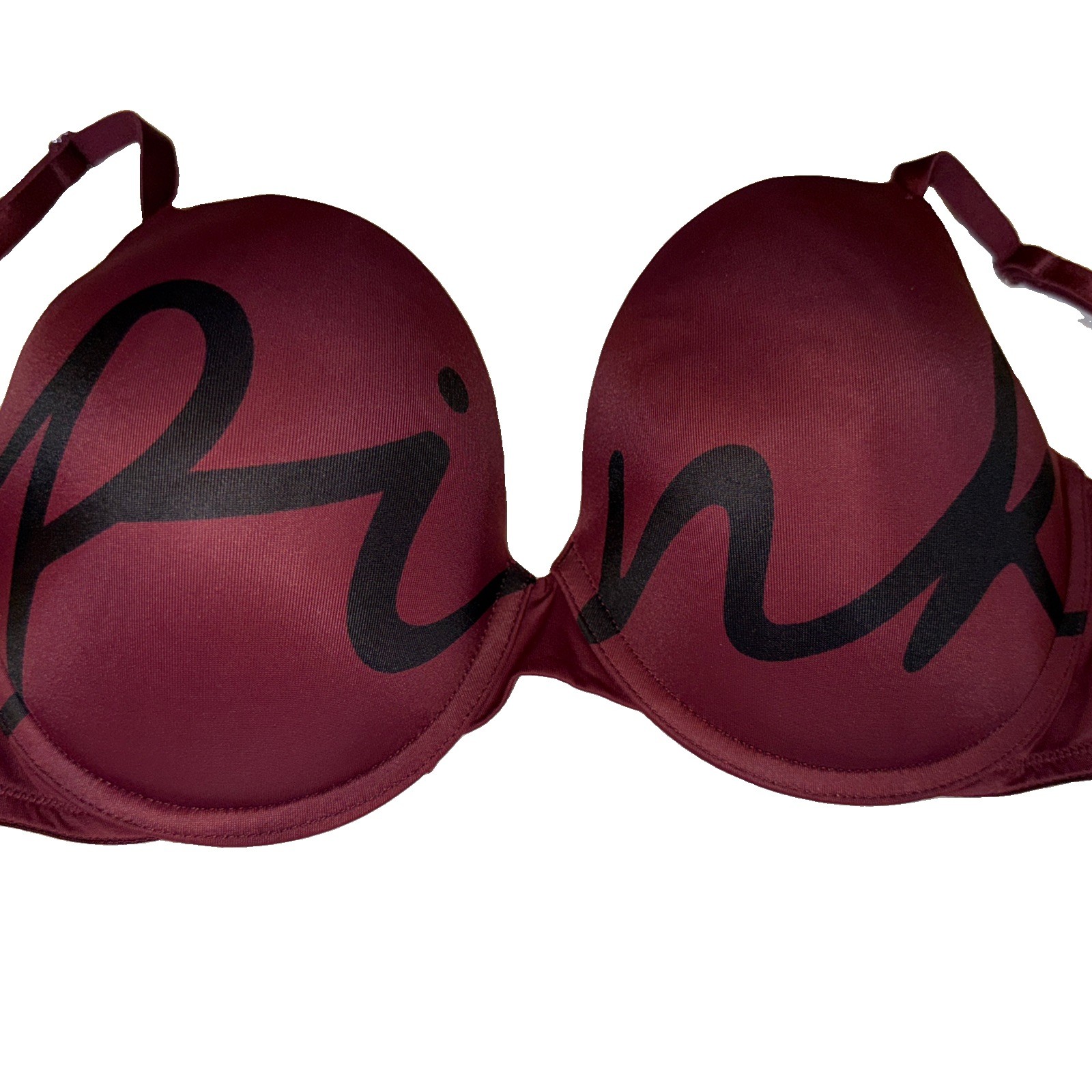 Victoria\'s Secret PINK Wear Everywhere Push Up Bra Size 34DD 