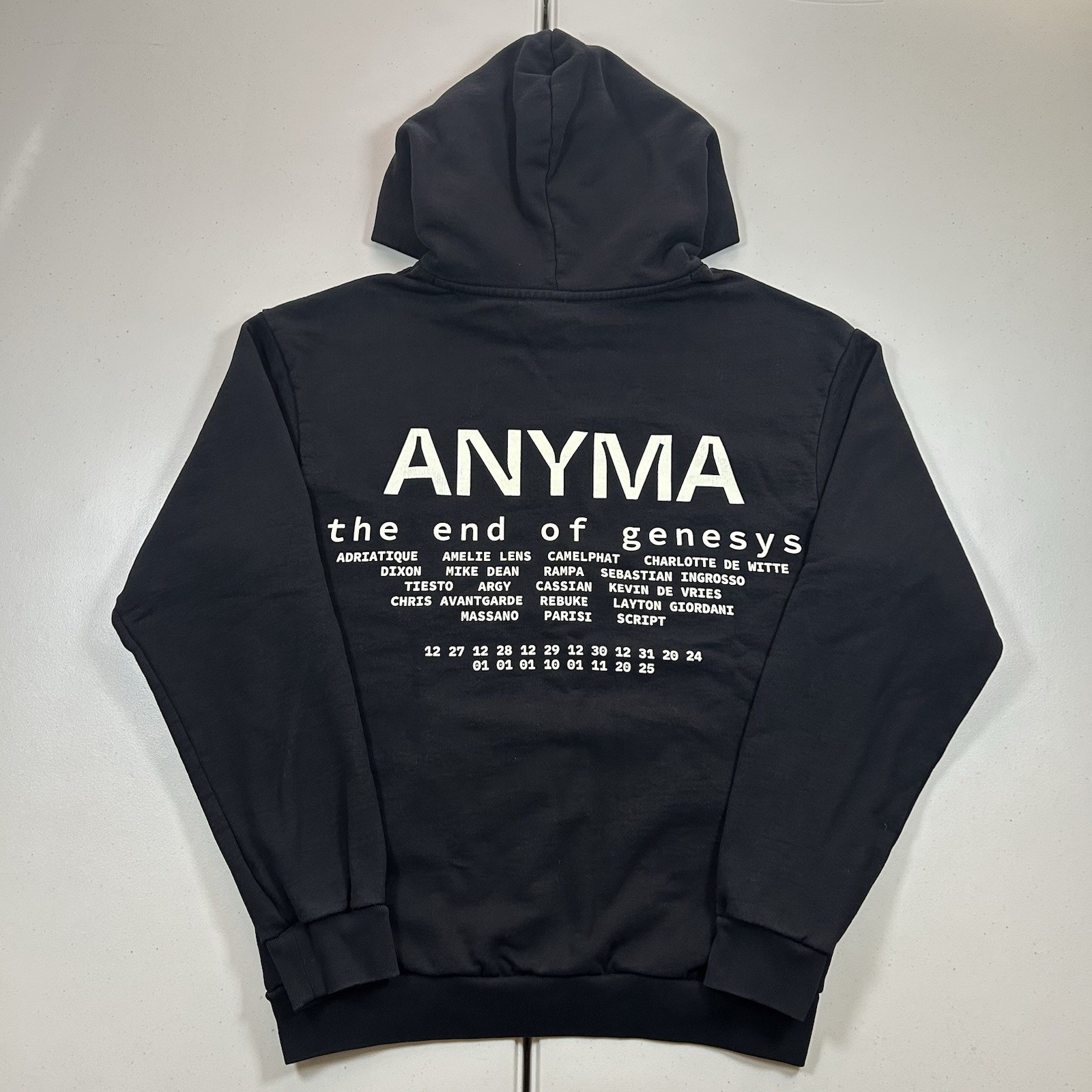 ANYMA the end of genesys Las Vegas Sphere Tour Hoodie Sweatshirt Official Size L