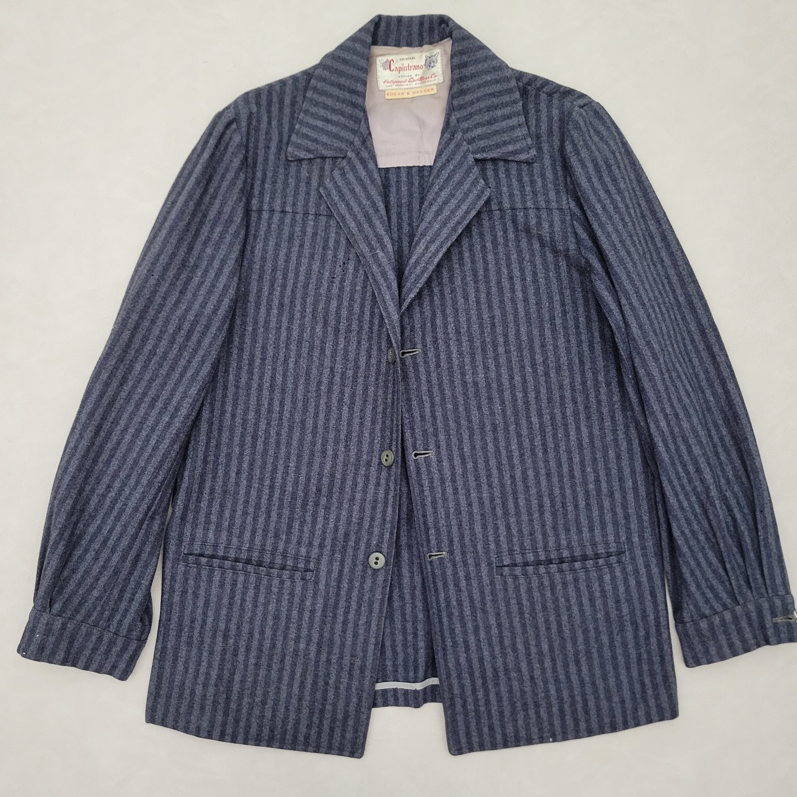 Vintage 1950s Hollywood Sportswear Co. Capistrano Rockabilly Leisure Jacket